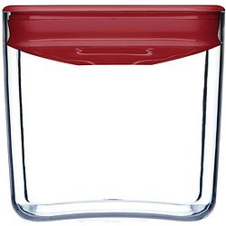 Foto van Clickclack vershoudbox pantry cube 1,4 l polycarbonaat rood