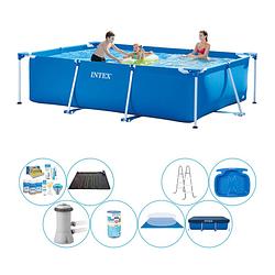 Foto van Intex frame pool rechthoekig 300x200x75 cm - zwembad super deal