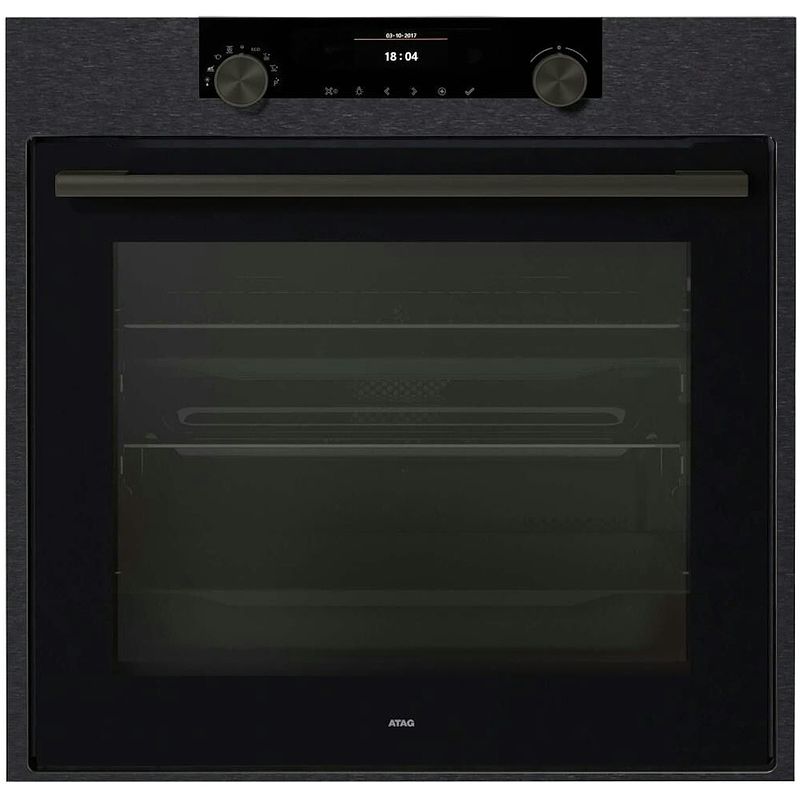 Foto van Atag zx66121c inbouw oven zwart