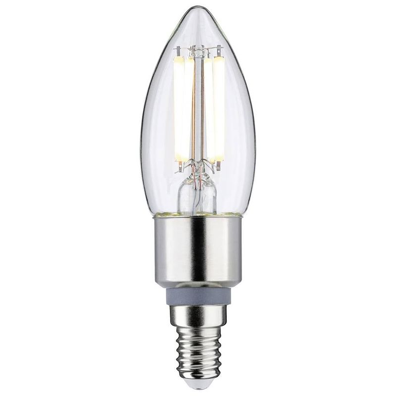 Foto van Paulmann 28777 led-lamp energielabel f (a - g) e14 5 w (ø x h) 35 mm x 117 mm 1 stuk(s)