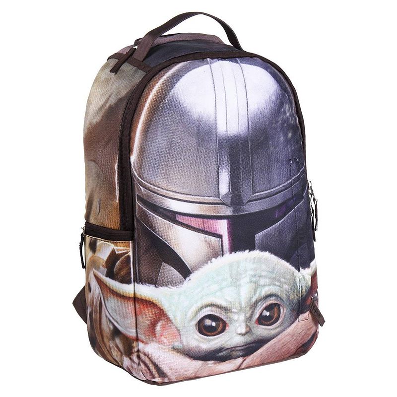 Foto van Star wars rugzak the mandalorian 20 liter polyester bruin