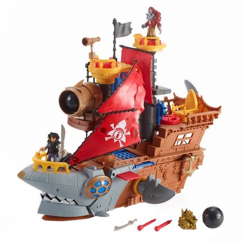 Foto van Visserprijs imaginext piratenschip shark - 3 jaar en +