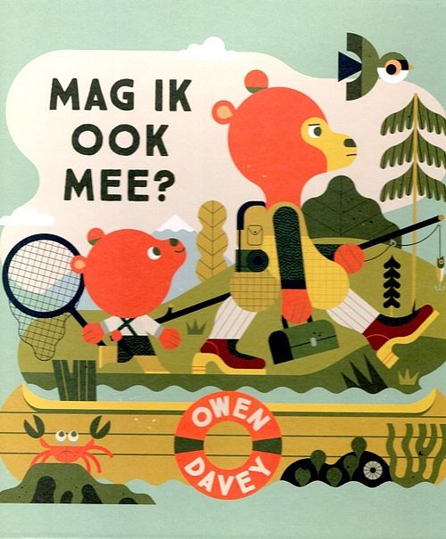 Foto van Mag ik ook mee? - owen davey - hardcover (9789061743880)