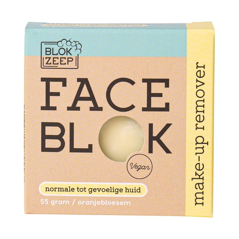 Foto van Blokzeep face blok makeup remover bar