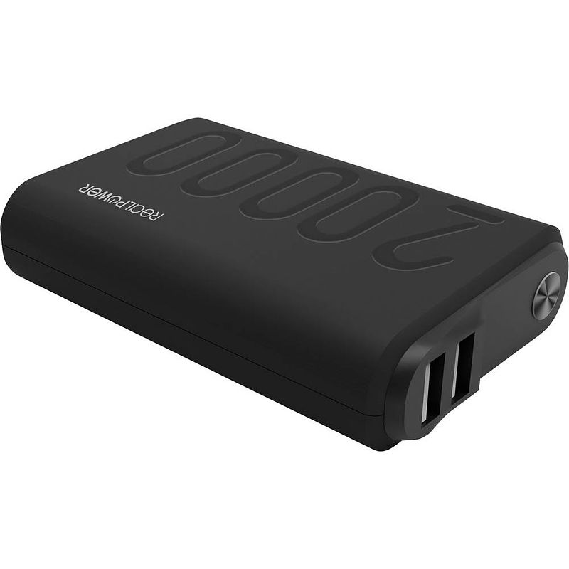 Foto van Realpower pb-20000pd+ powerbank 20000 mah lipo zwart