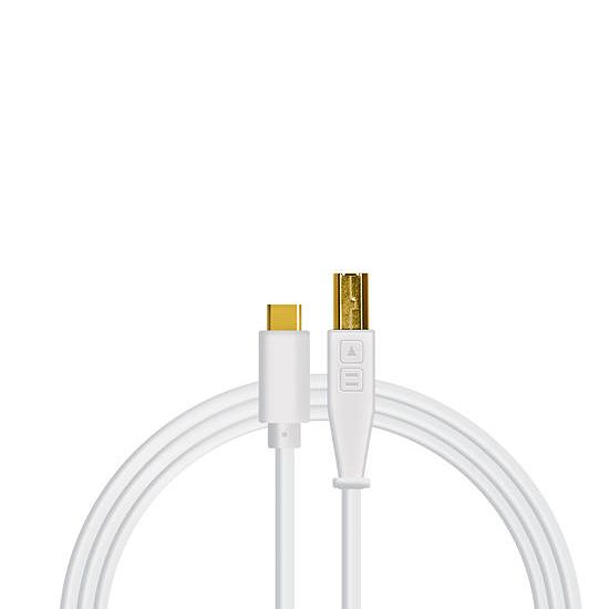 Foto van Dj techtools chroma cable straight usb-c 1.5 m wit