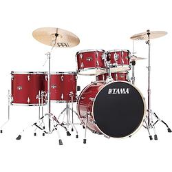 Foto van Tama ip62h6w-brm imperialstar 6-delige drumkit burnt red mist