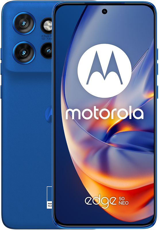 Foto van Motorola edge 50 neo 512gb blauw 5g