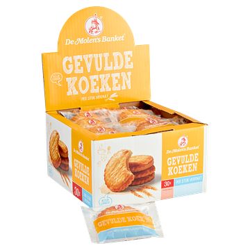 Foto van De molen'ss banket gevulde koeken 30 x 50g bij jumbo