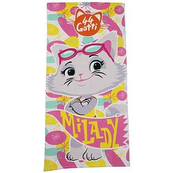 Foto van 44 gatti handdoek cats meisjes 140 x 70 cm polyester