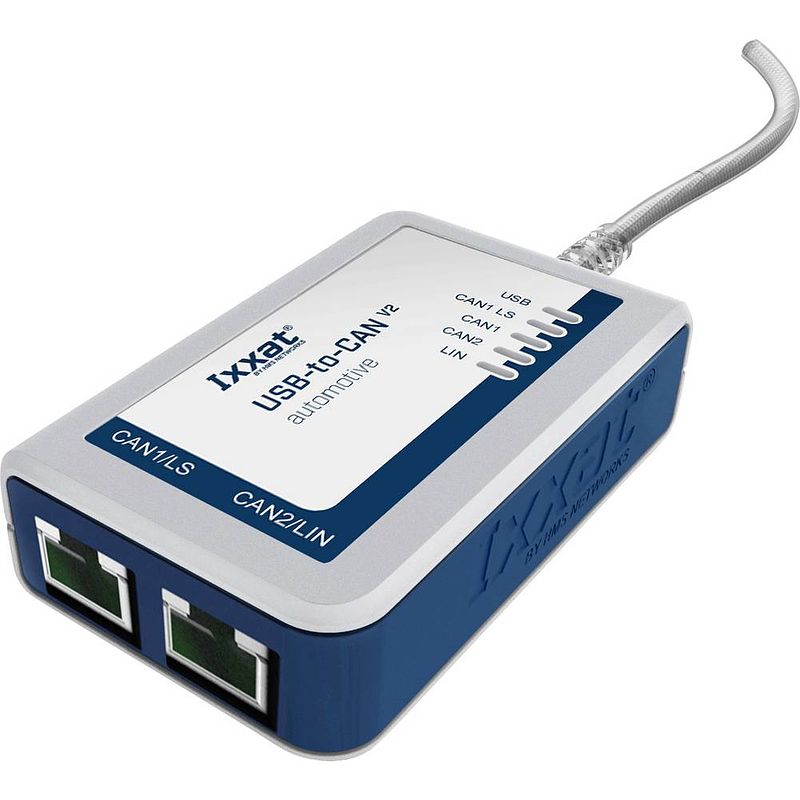 Foto van Ixxat 1.01.0283.22042 can umsetzer usb automotive can omzetter can, usb, rj-45 5 v/dc 1 stuk(s)