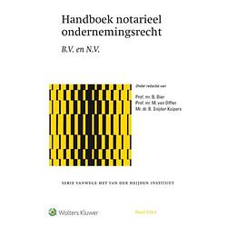 Foto van Handboek notarieel ondernemingsrecht - s