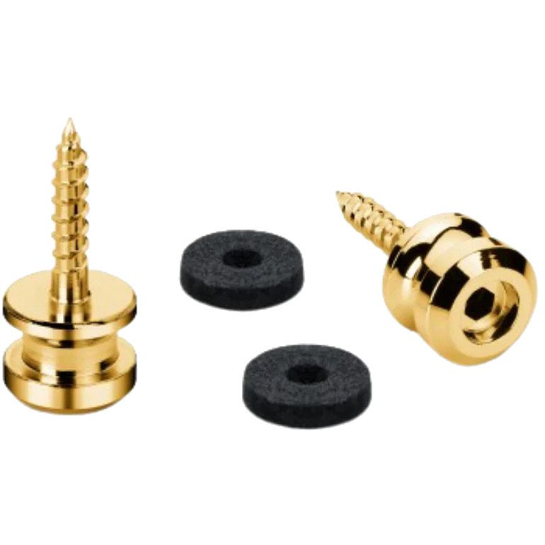 Foto van Schaller strap buttons gold voor s-lock system (2 stuks)