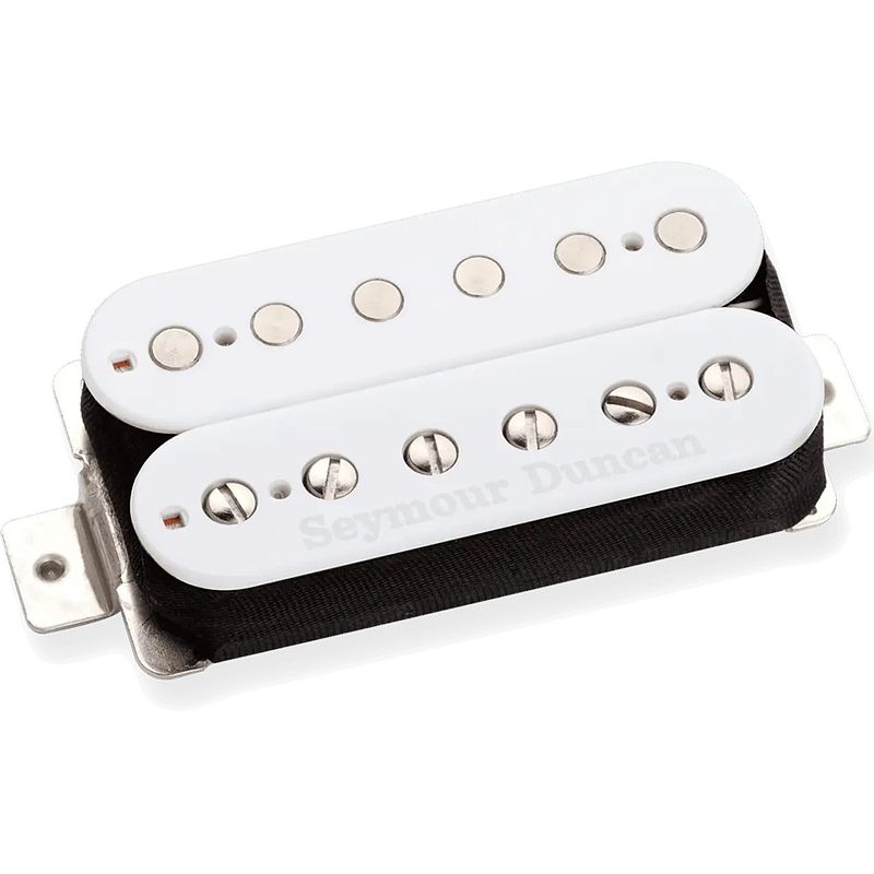 Foto van Seymour duncan sh-14 custom 5 humbucker bridge white gitaarelement