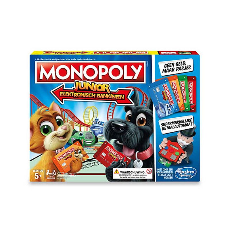 Foto van Monopoly junior elektronisch bankieren