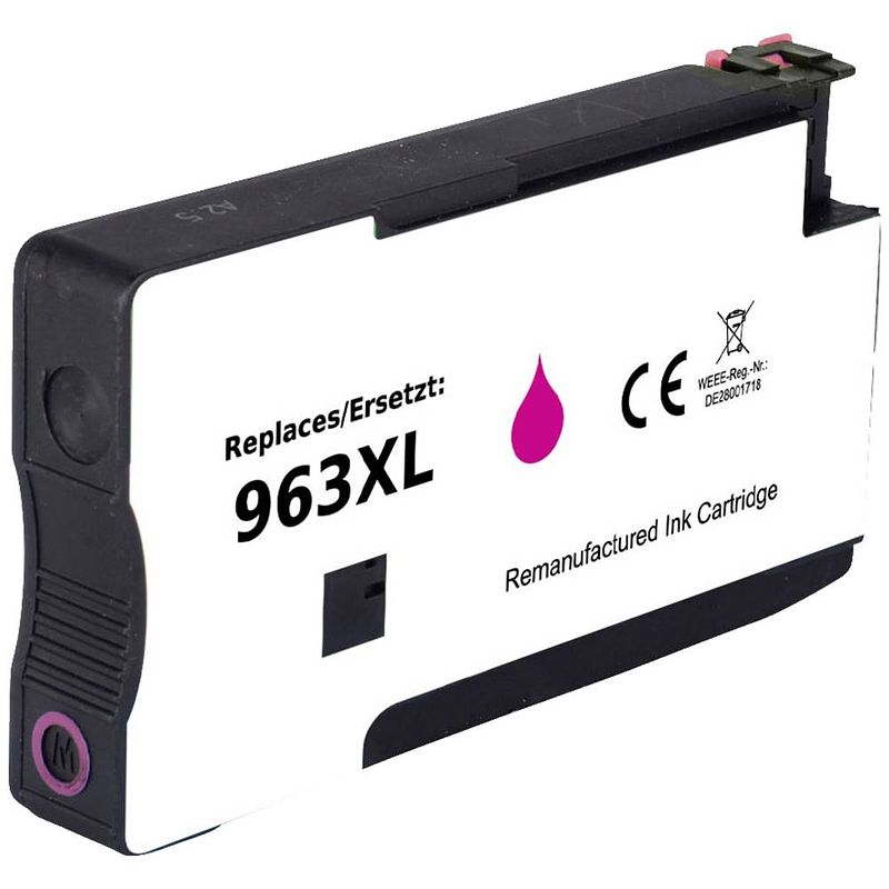 Foto van Renkforce inktcartridge vervangt hp 963 xl (3ja28ae) compatibel magenta rf-5705442