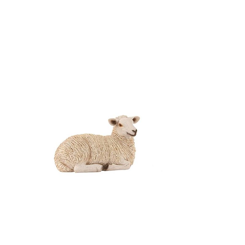 Foto van Liggend schaap 12x6x7cm