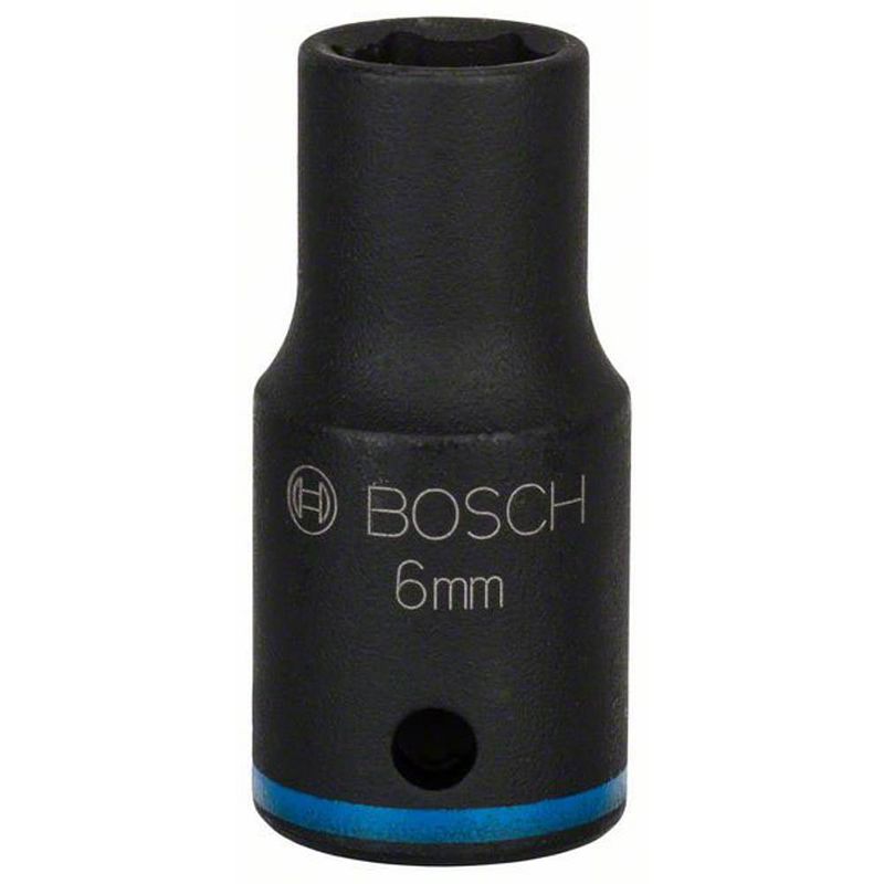 Foto van Bosch accessories bosch 1608551002 dop (zeskant) dopsleutelinzetstuk 6 mm 1/4 (6.3 mm)