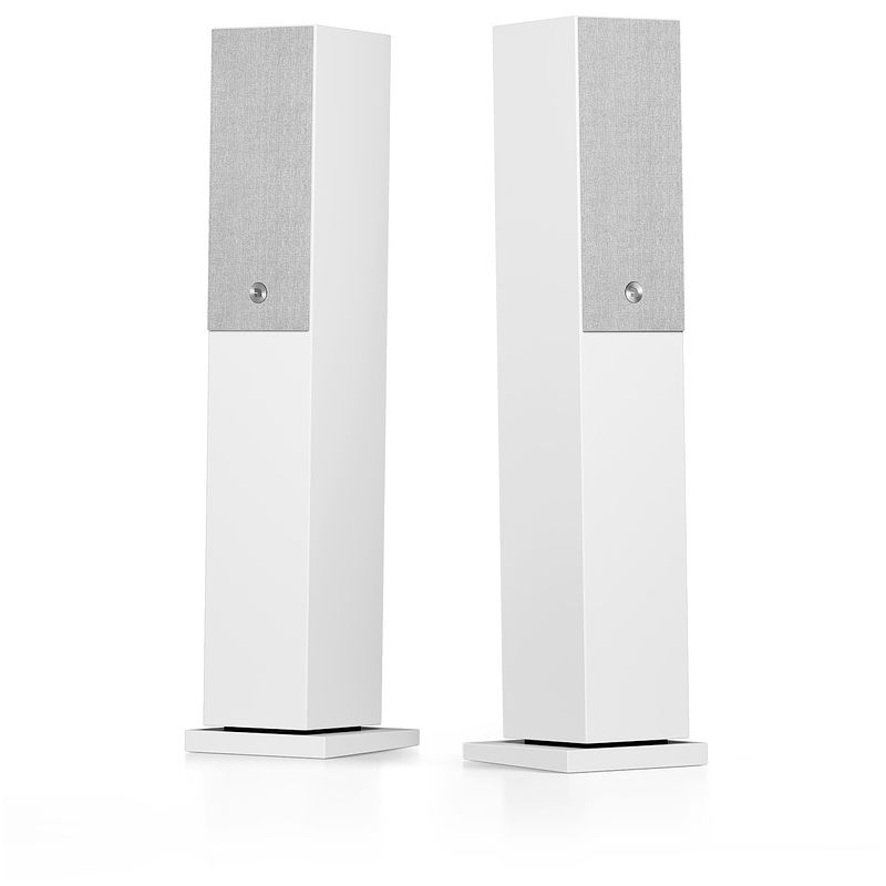 Foto van Audio pro a38 smart multiroom vloerstaande speaker wit