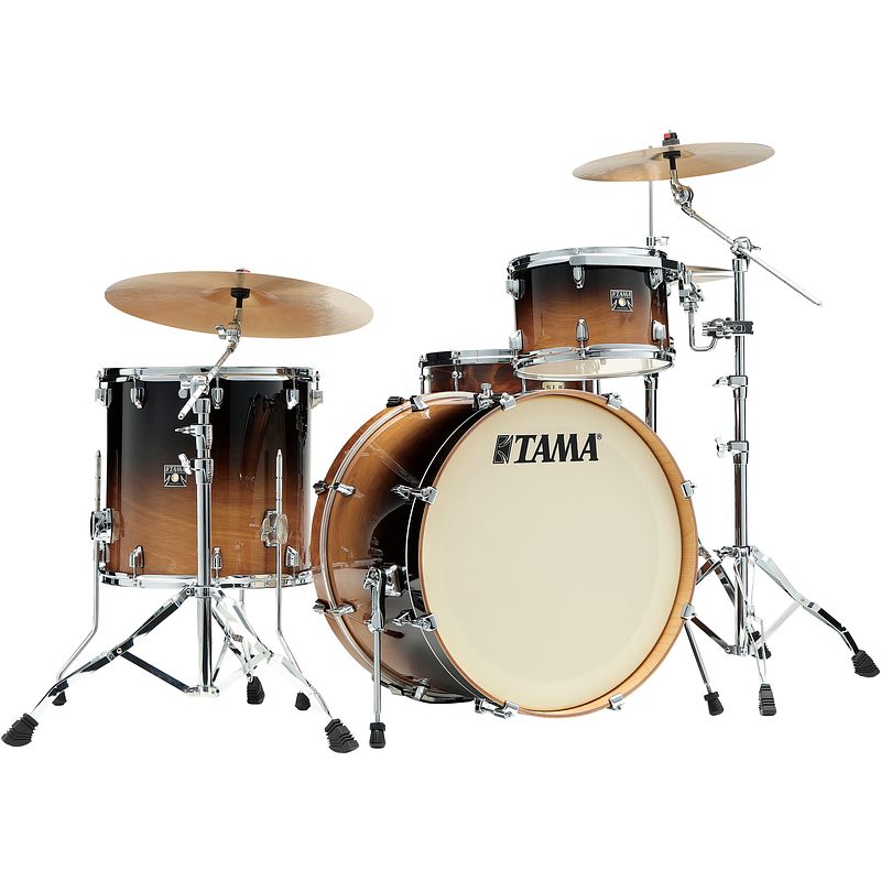 Foto van Tama cl32rzs-cff superstar classic coffee fade 3-delige shellset