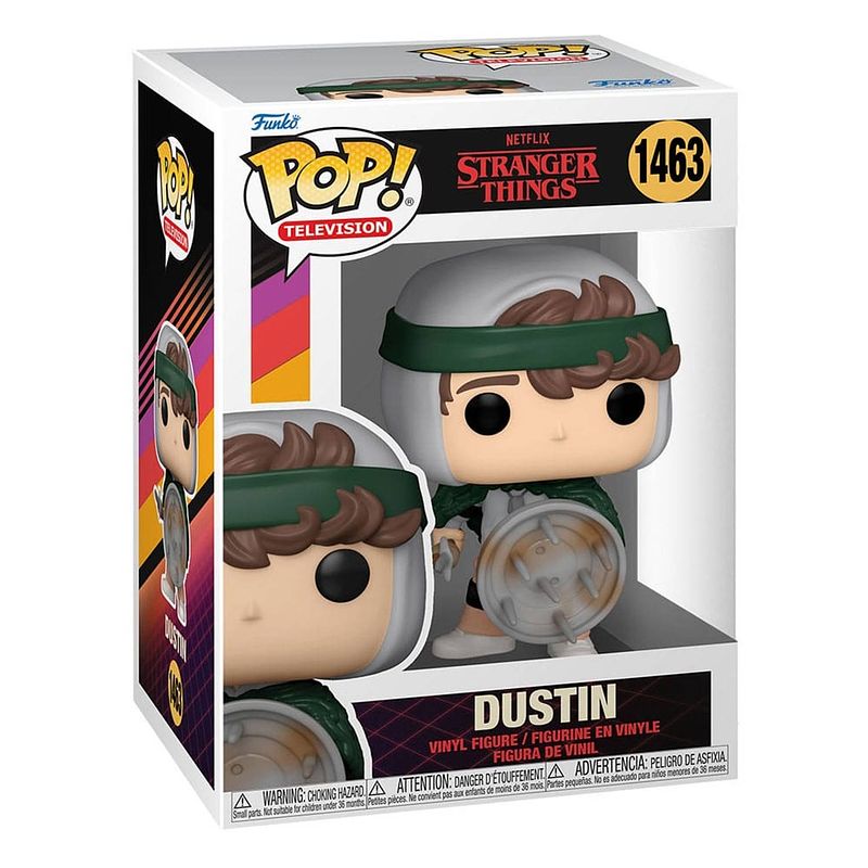 Foto van Pop television: stranger things - dustin - funko pop #1463