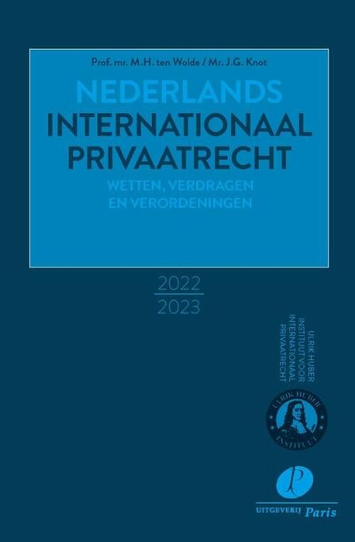 Foto van Nederlands internationaal privaatrecht - j.g. knot, m.h. ten wolde - paperback (9789462513075)