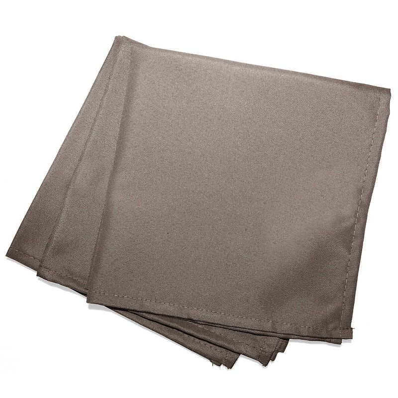 Foto van Wicotex servetten essentiel 40x40cm taupe 3 stuks polyester