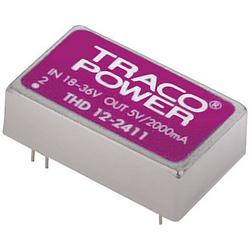 Foto van Tracopower thd 12-2422 dc/dc-converter, print 24 v/dc 12 v/dc, -12 v/dc 500 ma 12 w aantal uitgangen: 2 x