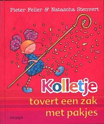 Foto van Kolletje tovert een zak met pakjes & kolletje tovert sneeuw. omdraaiboekje - hardcover (9789048807888)