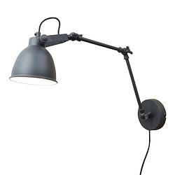 Foto van Urban interiors - desky wandlamp - zwart