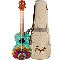 Foto van Flight art series auc-33 mansion concert ukelele met gigbag