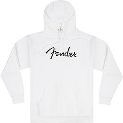 Foto van Fender spaghetti logo hoodie olympic white l