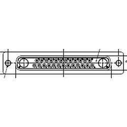 Foto van Molex 1727040030 d-sub connector aantal polen: 27 soldeerkelk 1 stuk(s) box