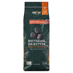 Foto van Fireup houtskool briketten 3kg bij jumbo