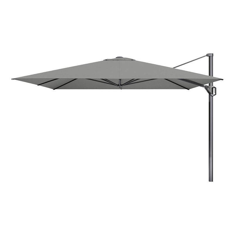 Foto van Platinum challenger vierkante zweefparasol t1 premium 3,5x3,5 m. - manhattan