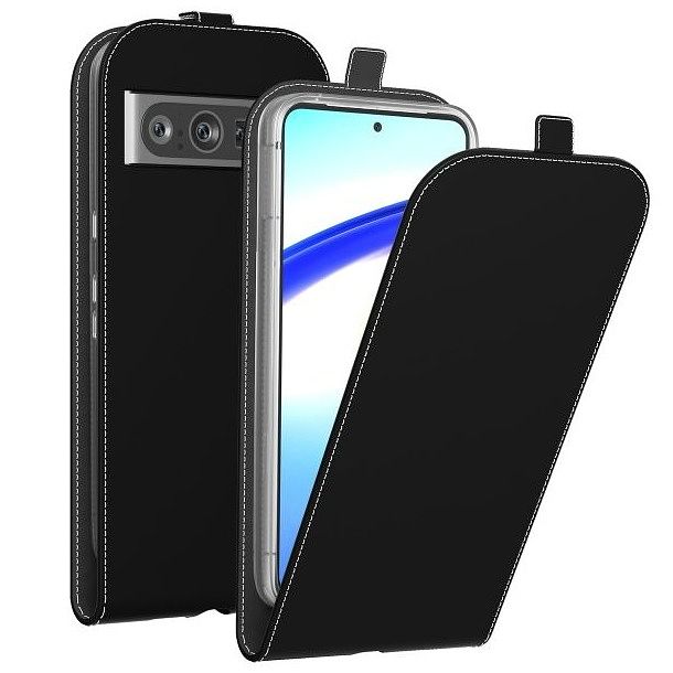 Foto van Accezz flipcase google pixel 8 pro telefoonhoesje zwart