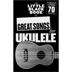 Foto van Wise publications the little black songbook: great songs for ukulele