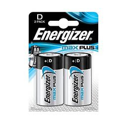 Foto van Energizer batterijen max plus d 2 stuks