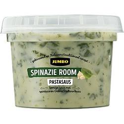 Foto van Jumbo spinazie room pastasaus 275g