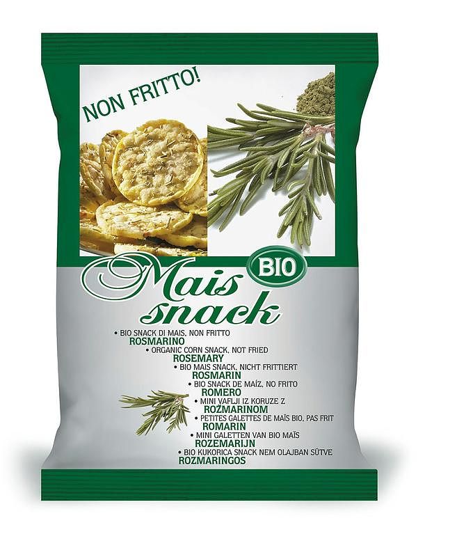 Foto van Bio alimenti mais snack rozemarijn