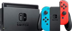 Foto van Nintendo switch oled blauw rood