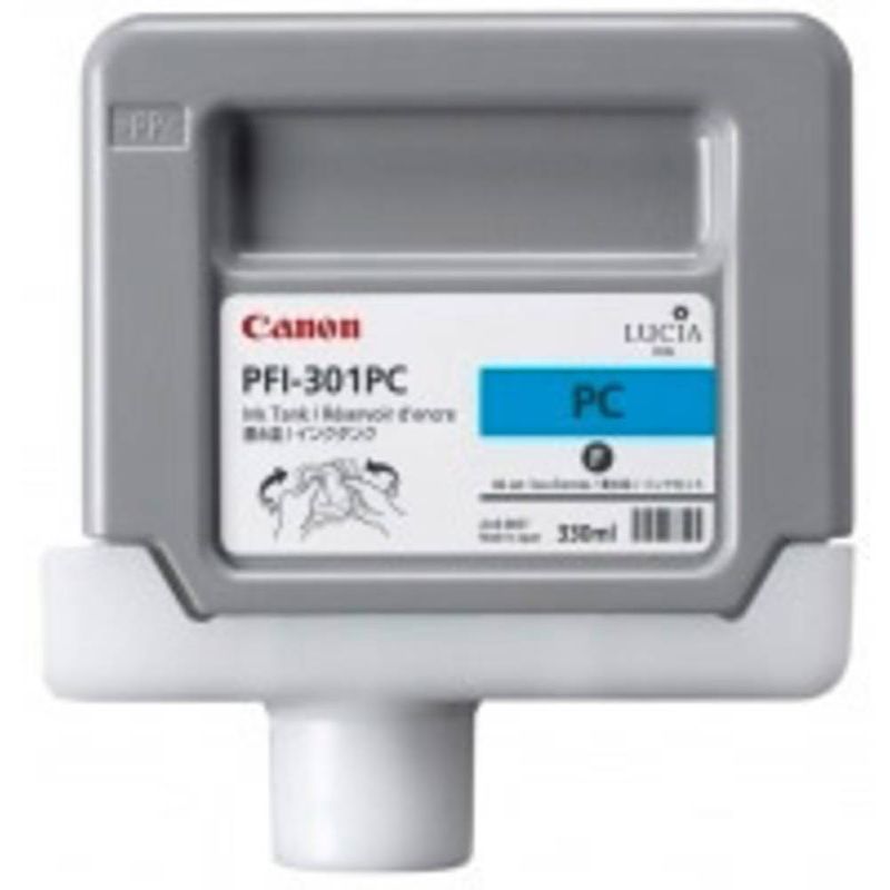 Foto van Canon cartridge pfi-301pc origineel foto cyaan 1490b001 cartridge