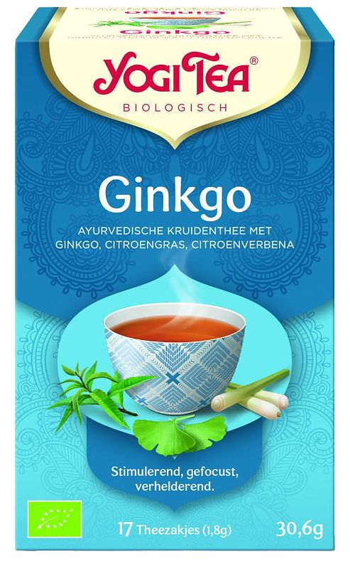 Foto van Yogi tea ginkgo