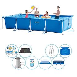 Foto van Intex frame pool rechthoekig 450x220x84 cm - zwembad super deal