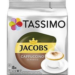 Foto van Tassimo cappuccino koffiecups 8 stuks bij jumbo