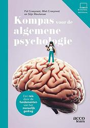 Foto van Kompas voor de algemene psychologie - miet craeynest, pol craeynest, stijn meuleman - paperback (9789464672701)