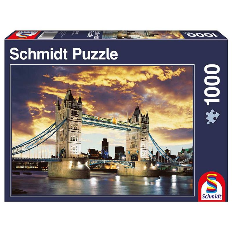 Foto van Puzzel tower bridge london - 1000 stukjes