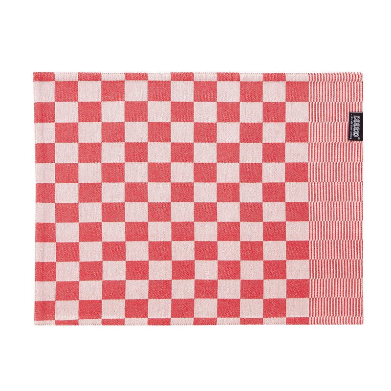 Foto van Ddddd placemats barbeque 35x45cm - red - set van 2