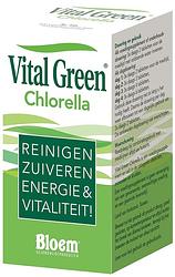 Foto van Vital green chlorella tabletten