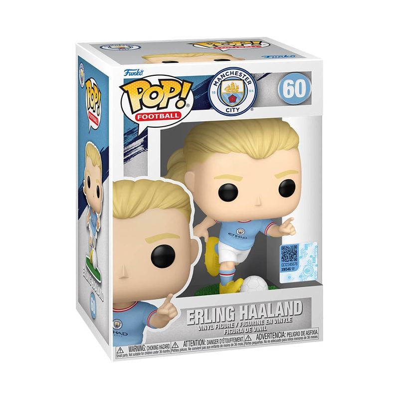 Foto van Pop football: mancity - erling haaland - funko pop #60